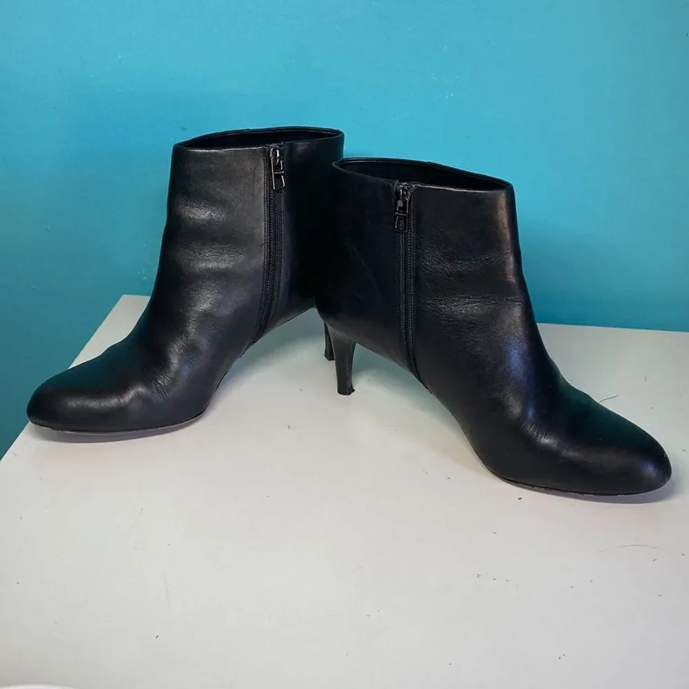 Coach Hickory Black Leather  Boot 10B   40 EU  Womens 10 Narrow Width 3